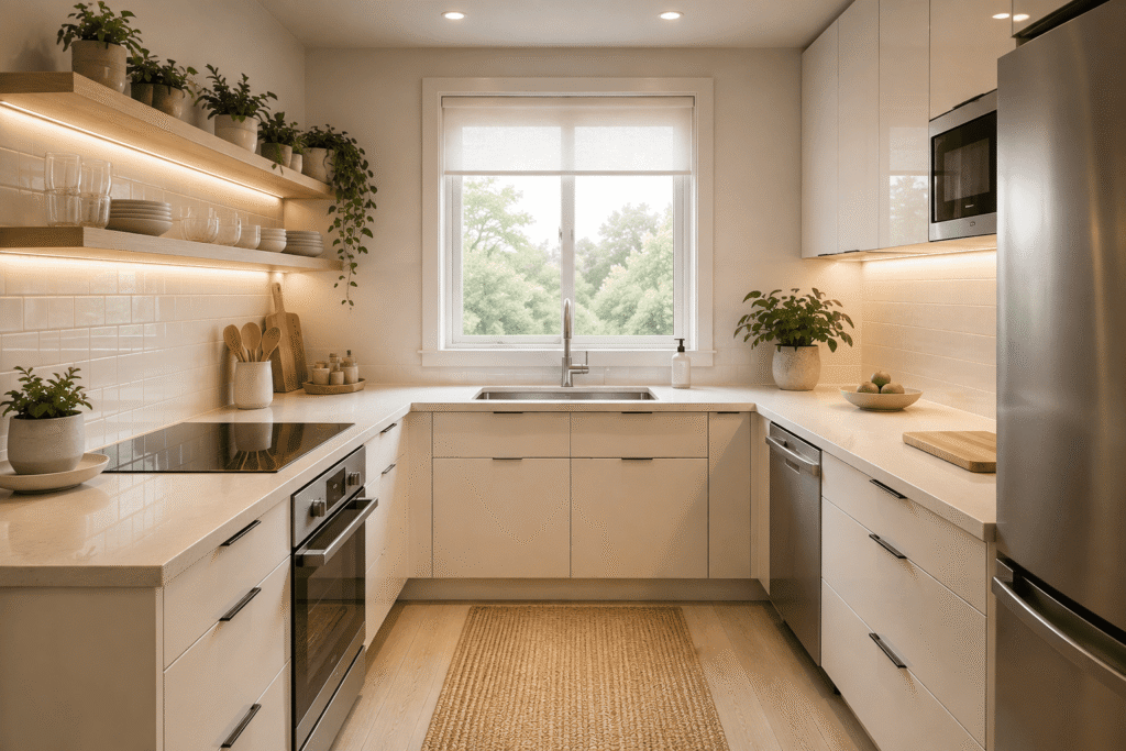 Make a Small Kitchen Feel Bigger