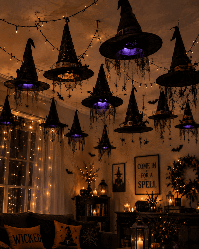 Witch Hat Ceiling Display