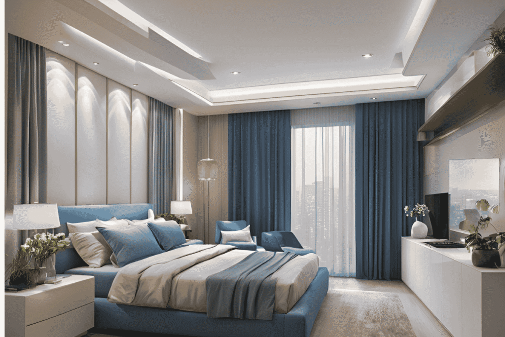 Bedroom a Luxury Hotel Feel