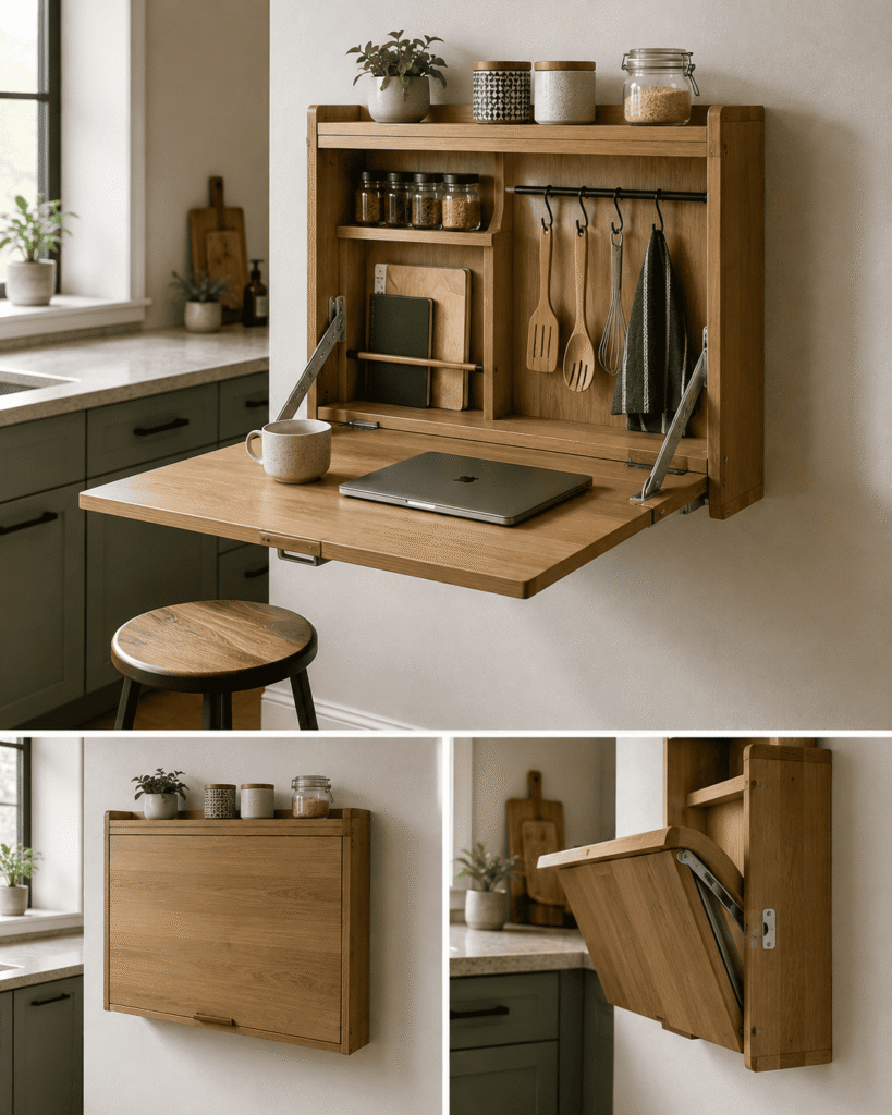 Fold-Down Counter