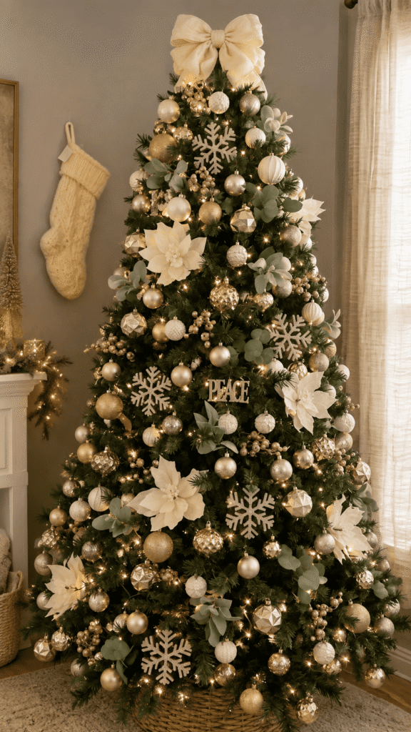  Green & White Nature-Inspired Tree