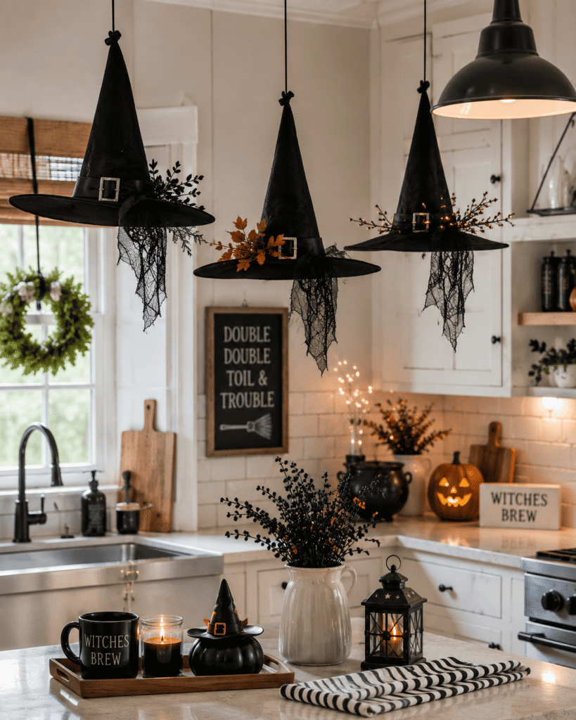 Witch Hat Hanging Kitchen Décor