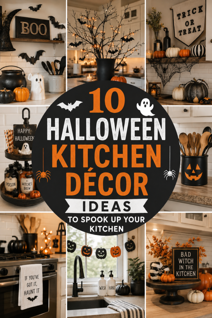 10 Halloween Kitchen Décor