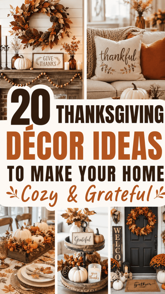 20 Thanksgiving décor ideas
