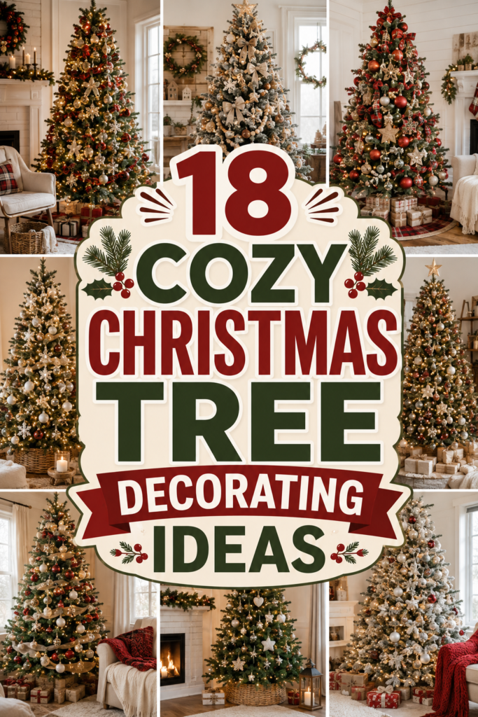 18 Cozy Christmas Tree Decorating Ideas