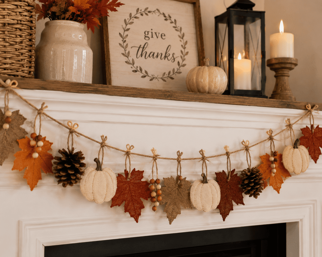 DIY Thanksgiving Garland
