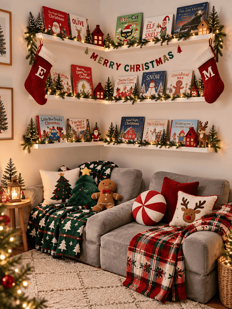 Create a Cozy Christmas Reading Corner