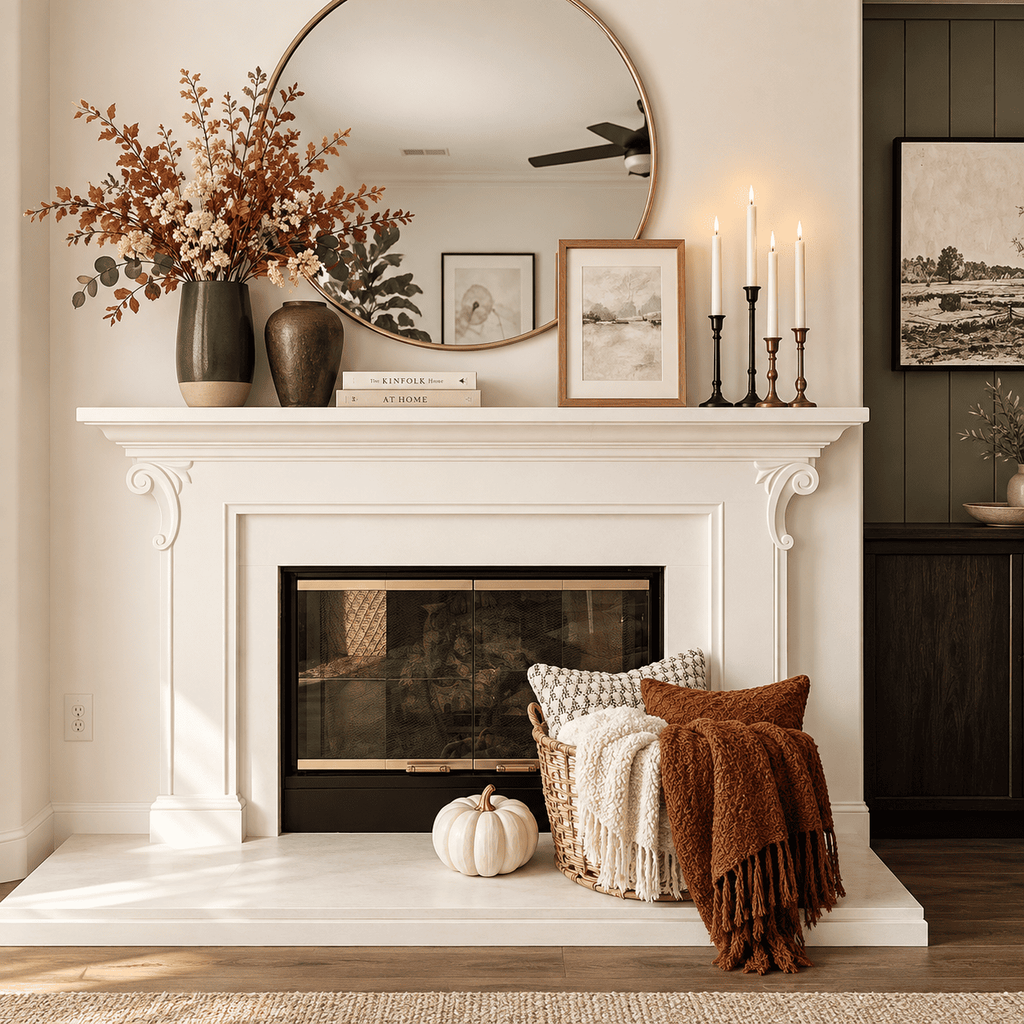 Style Your Fireplace Mantel