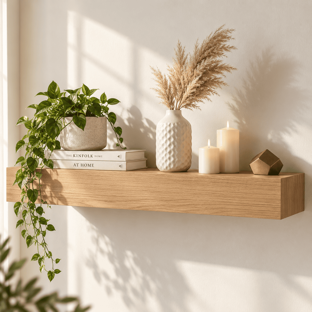 Decorate Floating Shelves