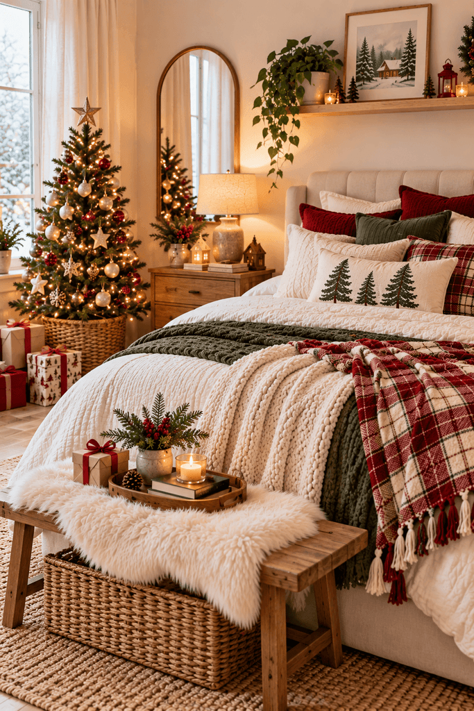 Mini Christmas Tree in Your Bedroom