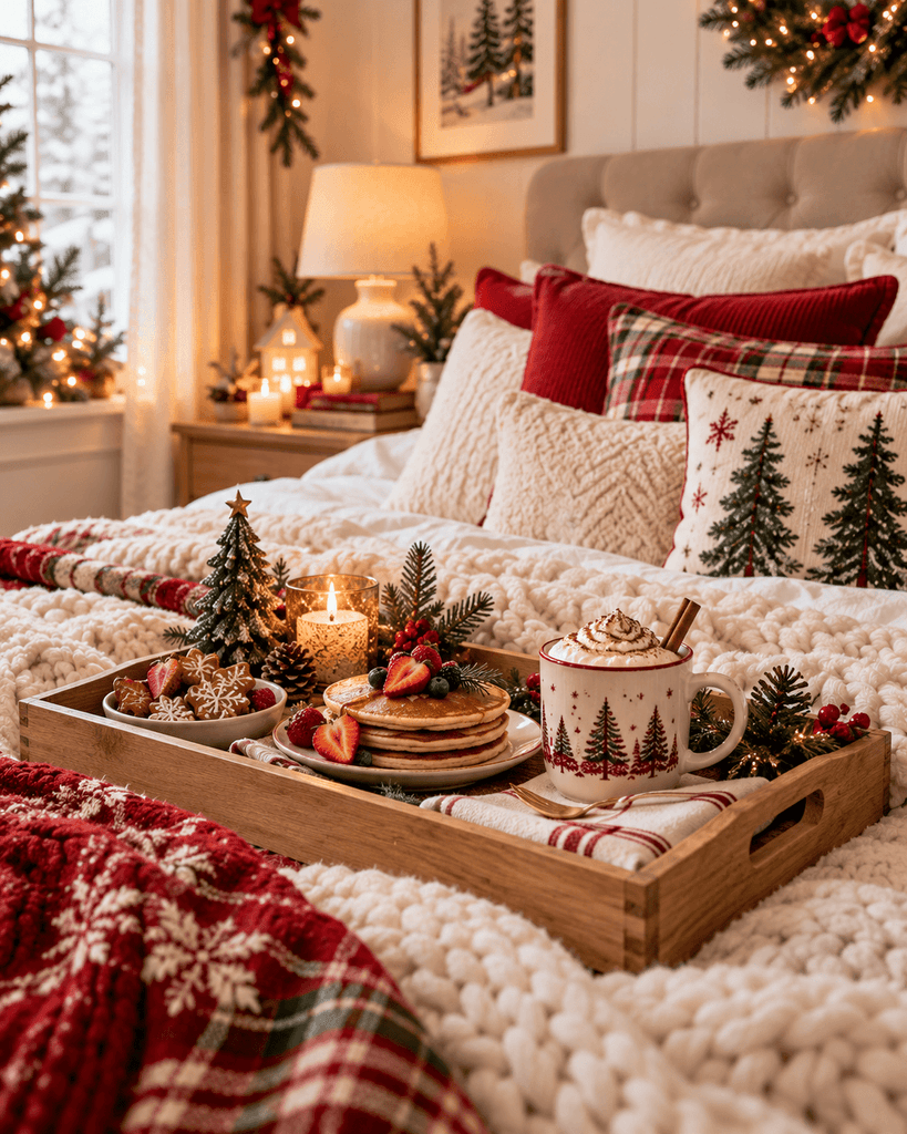 Style a Cozy Christmas Breakfast-in-Bed Tray