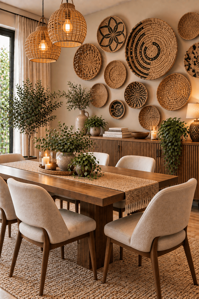 Use Decorative Wall Baskets