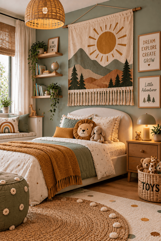 Decorate Walls with Fabric or Tapestries