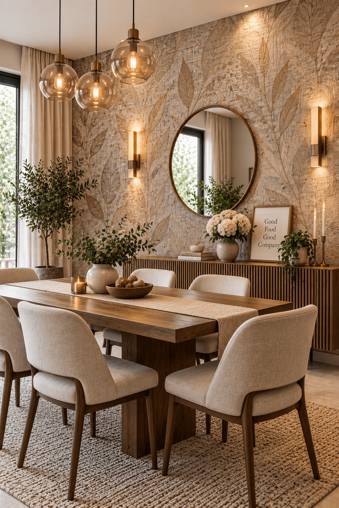 Use Textured Wallpaper